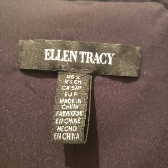 NWT Ellen Tracy Women's Black Blazer Size S - Picture 2 of 6